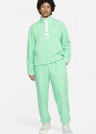 nike Blue sportswear winterized turquoise спортивный мужской костюм шерпа зимний флисовый свитшот брюки теплые штаны комплект