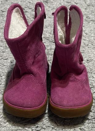 Фирменные, демисезонные ботинки сапожки на девочку н &amp; м