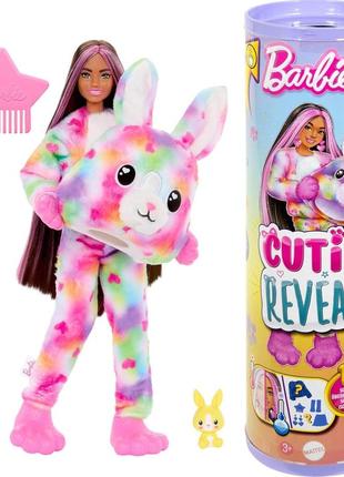 Лялька барбі в костюмі кролика barbie cutie reveal bunny hrk38