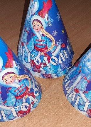Ковпачок  дитячий  новий  рік.