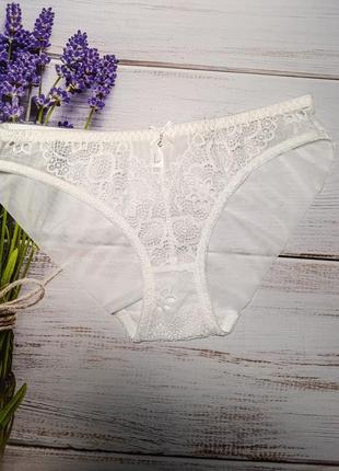 Трусики кружево с сеткой