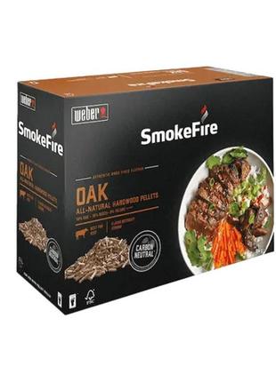 Пеллеты для гриля weber oak (дуб) 18295, 8 кг