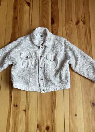 Шуба шубка полушубок zara зара куртка