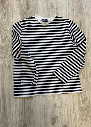 Полосатый свитшот