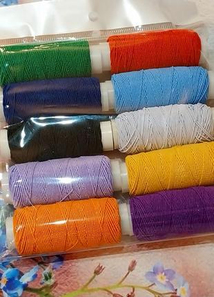 Нитка гумка асорті