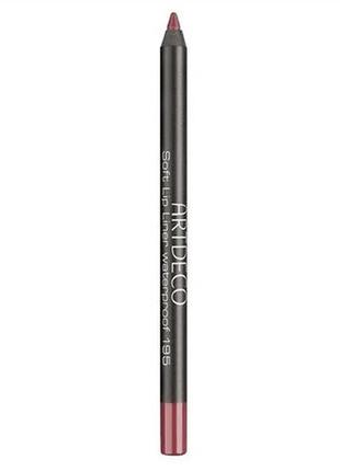 Олівець для губ artdeco soft lip liner waterproof 195 — ripe berry