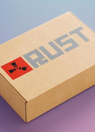 Подарочный бокс набор сувениров товары rust раст игровой бокс