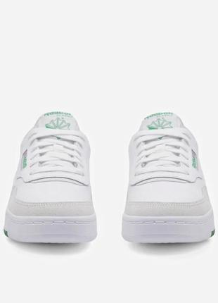 Шкіряні білі чоловічі кеди  reebok lt court 44-45 розмір8 фото