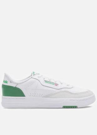 Шкіряні білі чоловічі кеди  reebok lt court 44-45 розмір7 фото