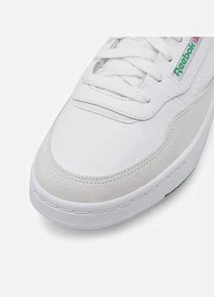 Шкіряні білі чоловічі кеди  reebok lt court 44-45 розмір9 фото