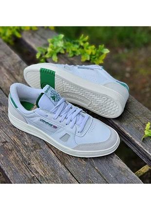 Шкіряні білі чоловічі кеди  reebok lt court 44-45 розмір2 фото
