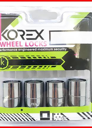 Korex  ⁇  гайки секретні м12x1.5x36 конус обертове кільце ключ 19-21