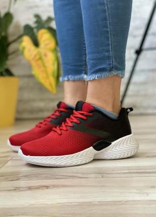 Sale! кроссовки женские alfabounce красные/черные
