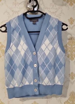 Жилетка трикотажная на пуговицах primark