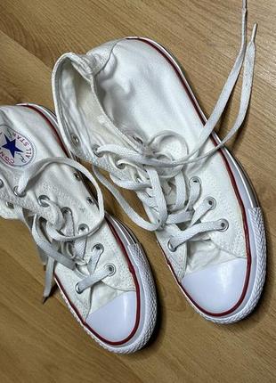 Белые кеды converse оригинал
