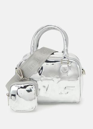 Серебряная сумочка steve madden girl