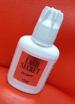 Праймер для нарощення вій lash secret 15мл для наращивание ресниц / alla zayats