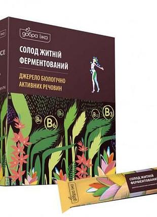 Біодобавка солод житній ферментований добра ieжа чойс choice, 10 стиків, термін 11/25
