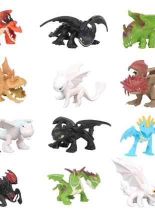 Набор фигурок как приручить дракона 3 🌏omnistore🌏. игровые фигурки из мультфильма как приручить дракона 12