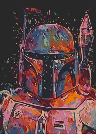 Картина по номерам "мандалорец" art craft 40х50см 16013-ac