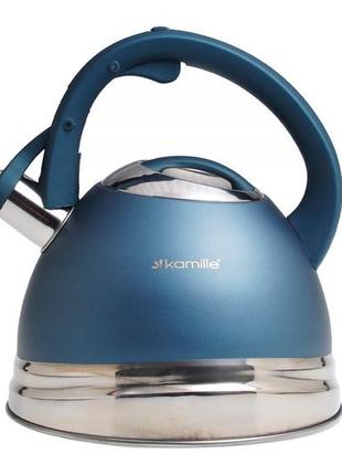 Чайник нержавеющий kamille - 3л