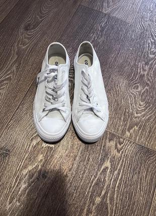 Кеды кожаные converse chuck taylor all star 38-39р