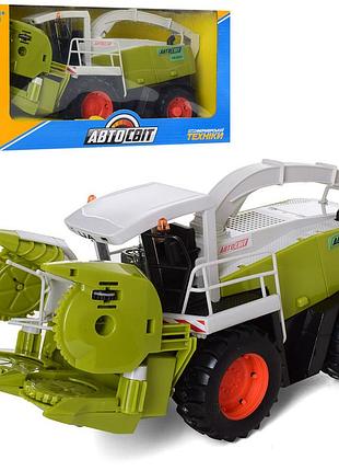 Игрушечный комбайн as-2137 инерционный