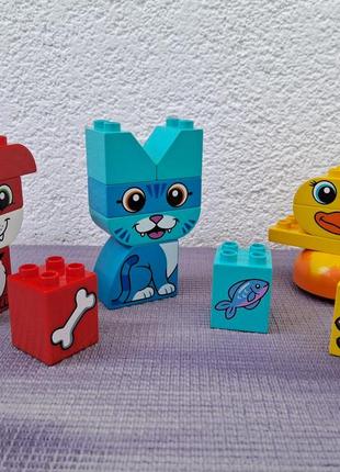 Lego duplo my first puzzle pets (мой первые любимцы) 10858 конструктор