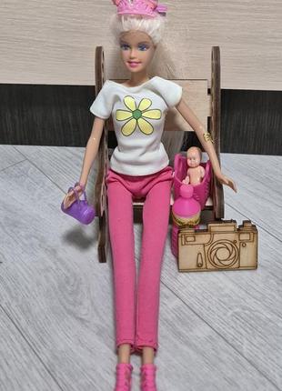 Барби, мебель, авто и зверюшки к ней