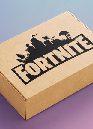 Подарочный бокс набор сувениров товары fortnite фортнайт игровой бокс
