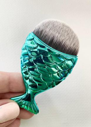 8 см кисть для макияжа рыбка русалки хвостик probeauty