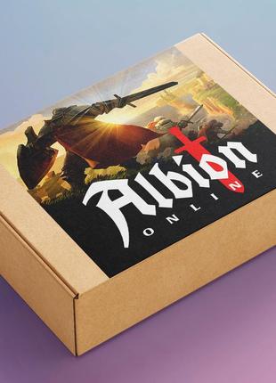 Подарунковий бокс набір сувенірів albion online ігровий бокс