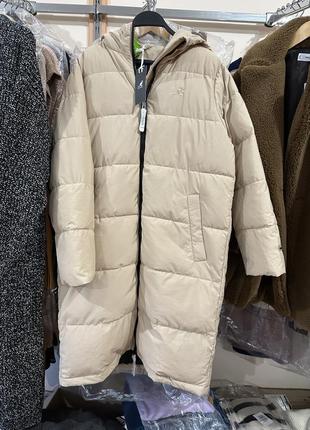 Телпа зимова дута куртка пуховик довга kangol