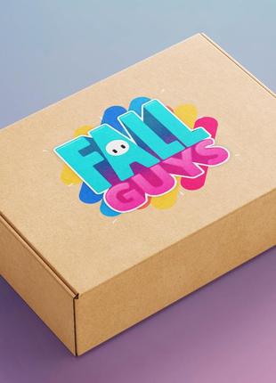 Подарунковий бокс набір сувенірів fall guys ігровий бокс