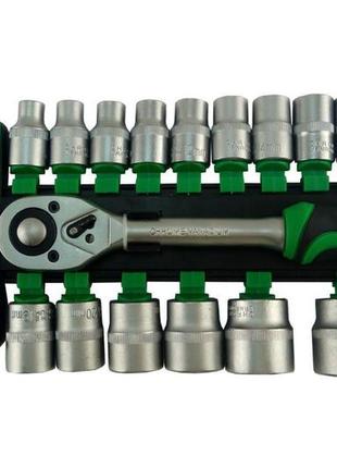 Набор инструмента intertool - 19 ед. x 1/2" semipro