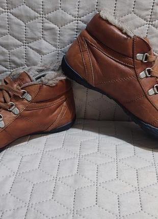 Зимние кожаные ботинки palladium, 39 р., 25,5 см6 фото