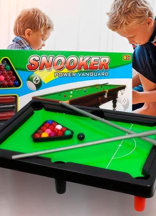 Детская игра больярдный стол snooker power vanguard