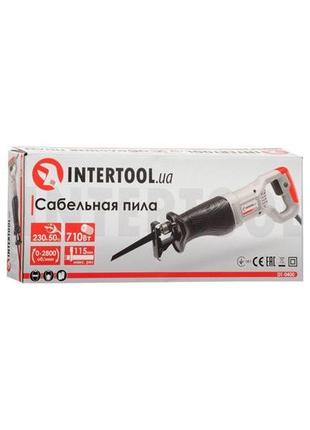 Пила шабельна intertool — 710 вт6 фото