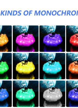 Нічний світильник астронавт на хмарі 🌏omnistore🌏, usb, пульт, 200 режимів свічення|вигідна ціна|6 фото