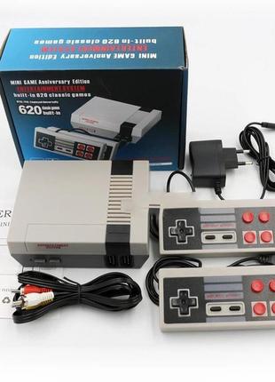 Ігрова приставка джойстиками телевізор game nes 620/7724 портативна ретро консоль портативні консолі|вигідна ціна|3 фото
