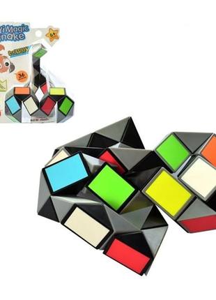 Головоломка пластиковая "змейка" eqy552 на 36 блоков