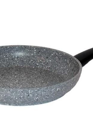 Сковорода антипригарная biol - 260мм granite grey