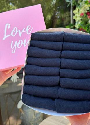 Набір жіночих коротких шкарпеток на 16 пар 36-40 р в коробці із стрічкою літо|вигідна ціна|