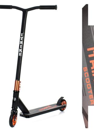 Самокат трюковый itrike sr2-067-6-bor двухколесный