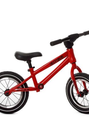 Беговел детский profi kids м 5451a-1 красный, 12 дюймов