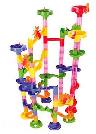 Детский конструктор лабиринт 52061 трубчатый, 105 деталей