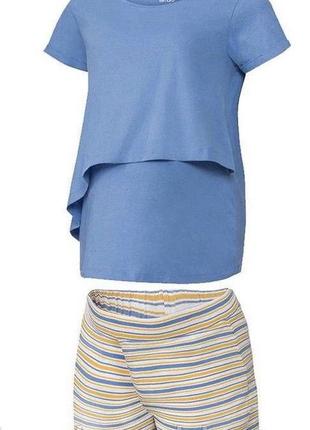 Эсмара! женская пижама для беременных и кормящих мам германия, s 36/38=42/46 см