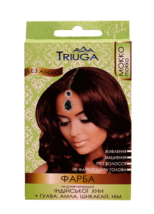 Фарба на основі хни мокко