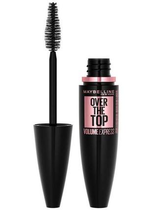 Тушь для ресниц maybelline  york over the top volume express 8.7 мл