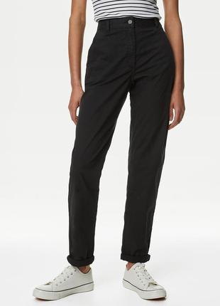 Новые хлопковые штаны брюки чинос marks&spencer